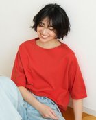 【ドゥクラッセ/DoCLASSE】のワイドフォルム/5分袖・ドゥクラッセTシャツ スカーレット|ID: prp329100004919804 ipo3291000000037097604