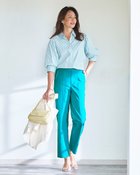 【ドゥクラッセ/DoCLASSE】のドライタッチ・切替ストレート/68cm アクア|ID:prp329100004919806