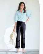 【ドゥクラッセ/DoCLASSE】のドライタッチ・切替ストレート/63cm ミッドナイトブルー|ID:prp329100004919813