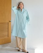 【ドゥクラッセ/DoCLASSE】のUVイージーケア・チュニックシャツ グリーン・パターン|ID: prp329100004919815 ipo3291000000037101386