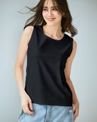 【ドゥクラッセ/DoCLASSE】のクルーネック/ノースリーブ・ドゥクラッセTシャツ ブラック|ID:prp329100004919819