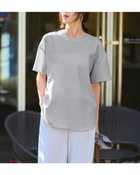 【ドゥクラッセ/DoCLASSE】のビューティフォルム・Tブラウス 人気、トレンドファッション・服の通販 founy(ファニー) ファッション Fashion レディースファッション Fashion for Women トップス・カットソー Cut & Sew Tops シャツ・ブラウス・オフィスカジュアル Elegant Blouses & Button-Ups 新作・新入荷 New Arrivals / New In シンプル Simple, Minimal フォルム Silhouette, Form 人気 Popular, Best Seller thumbnail ライトグレー|ID: prp329100004919824 ipo3291000000036910940