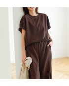 【ドゥクラッセ/DoCLASSE】のビューティフォルム・Tブラウス 人気、トレンドファッション・服の通販 founy(ファニー) ファッション Fashion レディースファッション Fashion for Women トップス・カットソー Cut & Sew Tops シャツ・ブラウス・オフィスカジュアル Elegant Blouses & Button-Ups 新作・新入荷 New Arrivals / New In シンプル Simple, Minimal フォルム Silhouette, Form 人気 Popular, Best Seller thumbnail ダークブラウン|ID: prp329100004919824 ipo3291000000036910944