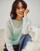 【ドゥクラッセ/DoCLASSE】のスーパーキッドモヘア・シアーニット ライトグリーン|ID: prp329100004919835 ipo3291000000037101408