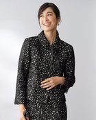 【ドゥクラッセ/DoCLASSE】のレオパードジャカード・ジャケット 人気、トレンドファッション・服の通販 founy(ファニー) ファッション Fashion レディースファッション Fashion for Women アウター Coat / Outerwear Collection レディースジャケット・軽アウター Jackets おすすめ Recommended / Our Picks クラシカル Classical, Vintage-Inspired クラシック Classic, Timeless Style コンパクト Compact, Small Size ジャカード／ジャガード Jacquard, Woven Pattern ジャケット Jacket, Outerwear セットアップ Set-Up, Coordinated Outfit テーラード Tailored, Tailored Fit パターン Pattern, Design Print プリント Print, Printed Pattern モダン Modern, Contemporary モノトーン Monotone, Black and White レオパード Leopard, Animal Print エレガント 上品 Elegant thumbnail ブラックパターン|ID: prp329100004919848 ipo3291000000036911030