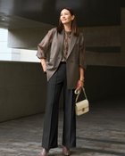 【ドゥクラッセ/DoCLASSE】のプレシャスウォームN・セミワイド/64cm 人気、トレンドファッション・服の通販 founy(ファニー) ファッション Fashion レディースファッション Fashion for Women パンツ Pants & Trousers 秋 Autumn カットソー Cut and Sewn Top ジョーゼット Georgette, Semi-Sheer Fabric ストレッチ Stretch, Stretchy Fabric ストレート Straight, Straight Cut スニーカー Sneakers, Trainers スマート Smart, Elegant センター Center, Center Line 人気 Popular, Best Seller ワイド Wide, Wide Fit 冬 Winter / This Winter A/W・秋冬 Autumn/Winter ビジネス 仕事 通勤 Business / Work / Commuting thumbnail ブラック|ID: prp329100004919850 ipo3291000000036911039