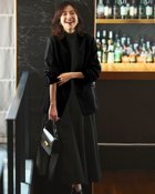 【ドゥクラッセ/DoCLASSE】のグラシエツイル・ノーカラージャケット 人気、トレンドファッション・服の通販 founy(ファニー) ファッション Fashion レディースファッション Fashion for Women アウター Coat / Outerwear Collection レディースジャケット・軽アウター Jackets ノーカラージャケット / シンプル上品コーデ Collarless Jackets オケージョン Occasion Wear ジャケット Jacket, Outerwear フォルム Silhouette, Form ビジネス 仕事 通勤 Business / Work / Commuting 洗える Machine Washable thumbnail ブラック|ID: prp329100004919855 ipo3291000000036911066