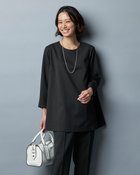 【ドゥクラッセ/DoCLASSE】のトリニティツイル・プルオーバー 人気、トレンドファッション・服の通販 founy(ファニー) ファッション Fashion レディースファッション Fashion for Women トップス・カットソー Cut & Sew Tops シャツ・ブラウス・オフィスカジュアル Elegant Blouses & Button-Ups カジュアルプルオーバー・ニットトップス Pullovers & Knit Tops / Casual Pullovers オケージョン Occasion Wear サマー Summer, Summer Style ジャケット Jacket, Outerwear ストレッチ Stretch, Stretchy Fabric スーツ Suit, Formalwear セットアップ Set-Up, Coordinated Outfit おすすめ Recommended / Our Picks 夏 Summer エレガント 上品 Elegant 入学式 Entrance Ceremony ビジネス 仕事 通勤 Business / Work / Commuting thumbnail ブラック|ID: prp329100004919868 ipo3291000000036911136