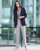 【ドゥクラッセ/DoCLASSE】のスポンジWクロス・ノーカラージャケット 人気、トレンドファッション・服の通販 founy(ファニー) ファッション Fashion レディースファッション Fashion for Women アウター Coat / Outerwear Collection レディースジャケット・軽アウター Jackets ノーカラージャケット / シンプル上品コーデ Collarless Jackets なめらか Smooth, Silky Texture オケージョン Occasion Wear ジャケット Jacket, Outerwear ストレッチ Stretch, Stretchy Fabric スリット Slit, Slit Detail セットアップ Set-Up, Coordinated Outfit フォルム Silhouette, Form 人気 Popular, Best Seller ビジネス 仕事 通勤 Business / Work / Commuting thumbnail ミッドナイトブルー|ID: prp329100004919893 ipo3291000000036911290