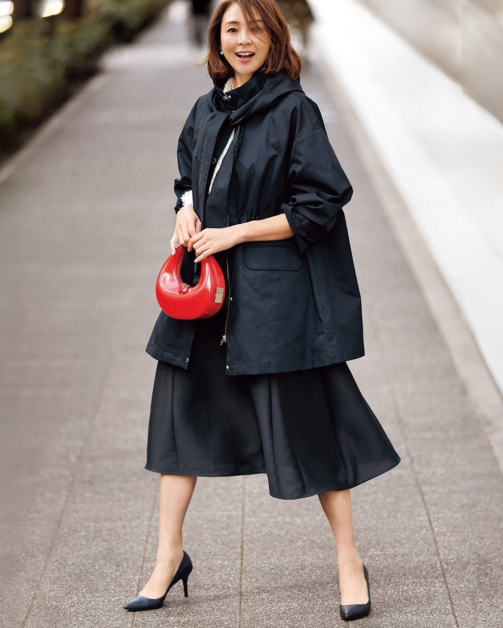 【ドゥクラッセ/DoCLASSE】のコットンブレンド・ライナー付き2WAYコート インテリア・キッズ・メンズ・レディースファッション・服の通販 founy(ファニー) 　ファッション　Fashion　レディースファッション　Fashion for Women　アウター　Coat / Outerwear Collection　コート・ロングコート・ピーコート　Long Coats, Peacoats & More　おすすめ　Recommended / Our Picks　シンプル　Simple, Minimal　スタンド　Stand Collar, Upright Stand　ストール　Stole, Wrap　ツイル　Twist, Twisted Detail　ライナー　Liner, Inner Layer　ネイビー|ID: prp329100004919898 ipo3291000000036911315