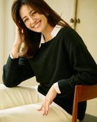 【ドゥクラッセ/DoCLASSE】のウール混タム・ボートネックニット ブラック|ID: prp329100004919899 ipo3291000000037234928