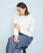 【ドゥクラッセ/DoCLASSE】の超長綿ハイネック/無地 オフホワイト|ID: prp329100004919900 ipo3291000000036911327