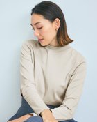 【ドゥクラッセ/DoCLASSE】の超長綿ハイネック/無地 アイスグレー|ID: prp329100004919900 ipo3291000000036911328