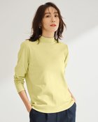 【ドゥクラッセ/DoCLASSE】の超長綿ハイネック/無地 イエロー|ID: prp329100004919900 ipo3291000000037244754