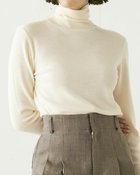 【ドゥクラッセ/DoCLASSE】のスーパーファインメリノ・シアータートルネック ホワイト|ID: prp329100004919907 ipo3291000000036911370