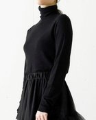 【ドゥクラッセ/DoCLASSE】のスーパーファインメリノ・シアータートルネック ブラック|ID: prp329100004919907 ipo3291000000036911371