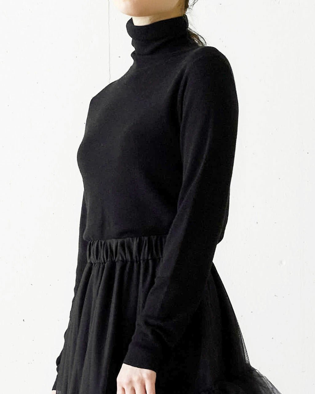 【ドゥクラッセ/DoCLASSE】のスーパーファインメリノ・シアータートルネック インテリア・キッズ・メンズ・レディースファッション・服の通販 founy(ファニー) 　ファッション　Fashion　レディースファッション　Fashion for Women　トップス・カットソー　Cut & Sew Tops　ニット　Knit Tops & Sweaters　タートルネック・ハイネックトップス　Turtlenecks & High-Neck Tops　冬　Winter / This Winter　A/W・秋冬　Autumn/Winter　ブラック|ID: prp329100004919907 ipo3291000000036911371