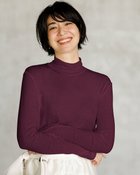 【ドゥクラッセ/DoCLASSE】のスキンタッチウール・ハイネック ボルドー|ID: prp329100004919977 ipo3291000000036911624