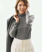 【ドゥクラッセ/DoCLASSE】のスキンタッチウール・ハイネック グレー|ID: prp329100004919977 ipo3291000000037056826
