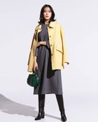 【ドゥクラッセ/DoCLASSE】のピュアウールリバー・ミドルステンコート イエロー|ID: prp329100004919983 ipo3291000000036911656