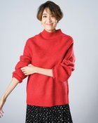 【ドゥクラッセ/DoCLASSE】のウール混フラッフィー・ハイネックセーター 人気、トレンドファッション・服の通販 founy(ファニー) ファッション Fashion レディースファッション Fashion for Women トップス・カットソー Cut & Sew Tops ニット Knit Tops & Sweaters スリーブ Sleeve, Long Sleeve / Short Sleeve セーター Sweater, Knitwear パターン Pattern, Design Print リラックス Relax, Relaxed Fit 冬 Winter / This Winter thumbnail レッド|ID: prp329100004919984 ipo3291000000037023225