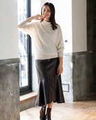 【ドゥクラッセ/DoCLASSE】のフェイクレザー・マーメイドスカート 人気、トレンドファッション・服の通販 founy(ファニー) ファッション Fashion レディースファッション Fashion for Women スカート Skirts なめらか Smooth, Silky Texture アシンメトリー Asymmetrical Style フロント Front, Front Design マーメイド Mermaid, Fishtail Silhouette リアル Real, Realistic ロング Long, Long-Length エレガント 上品 Elegant thumbnail ブラック|ID: prp329100004919989 ipo3291000000036911694