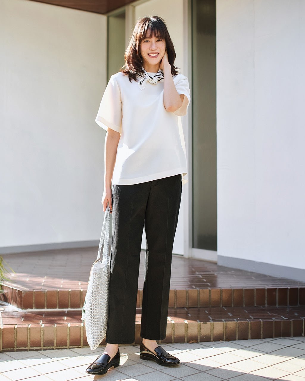 【ドゥクラッセ/DoCLASSE】のミラクルストレッチ・スティックパンツ インテリア・キッズ・メンズ・レディースファッション・服の通販 founy(ファニー) 　ファッション　Fashion　レディースファッション　Fashion for Women　パンツ　Pants & Trousers　おすすめ　Recommended / Our Picks　カッティング　Cutting Detail　コンパクト　Compact, Small Size　ストレート　Straight, Straight Cut　スリム　Slim, Slim Fit　センター　Center, Center Line　パターン　Pattern, Design Print　人気　Popular, Best Seller　ビジネス 仕事 通勤　Business / Work / Commuting　ブラック|ID: prp329100004919994 ipo3291000000036911721