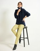 【ドゥクラッセ/DoCLASSE】の楽暖ベロアストレッチ・スリムテーパード65cm 人気、トレンドファッション・服の通販 founy(ファニー) ファッション Fashion レディースファッション Fashion for Women パンツ Pants & Trousers スリム Slim, Slim Fit タイツ Tights, Legwear テーパード Tapered, Tapered Pants ベロア Velour, Soft Velvet ポケット Pocket, Pocket Detail 冬 Winter / This Winter thumbnail イエローパターン|ID: prp329100004920008 ipo3291000000036911814