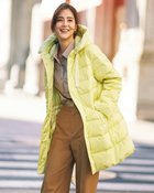 【ドゥクラッセ/DoCLASSE】のエコダウン・スタイルUPフードコート 人気、トレンドファッション・服の通販 founy(ファニー) ファッション Fashion レディースファッション Fashion for Women アウター Coat / Outerwear Collection コート・ロングコート・ピーコート Long Coats, Peacoats & More キルティング Quilted, Quilting コンパクト Compact, Small Size ダウン Down, Puffer フェミニン Feminine, Girly フレア Flare, Flared 冬 Winter / This Winter 防寒 Cold Protection, Winter-Ready thumbnail ペールイエロー|ID: prp329100004920018 ipo3291000000036911867