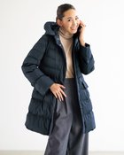 【ドゥクラッセ/DoCLASSE】のエコダウン・スタイルUPフードコート 人気、トレンドファッション・服の通販 founy(ファニー) ファッション Fashion レディースファッション Fashion for Women アウター Coat / Outerwear Collection コート・ロングコート・ピーコート Long Coats, Peacoats & More キルティング Quilted, Quilting コンパクト Compact, Small Size ダウン Down, Puffer フェミニン Feminine, Girly フレア Flare, Flared 冬 Winter / This Winter 防寒 Cold Protection, Winter-Ready thumbnail ミッドナイトブルー|ID: prp329100004920018 ipo3291000000036911869