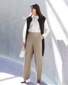 【ドゥクラッセ/DoCLASSE】のウォームストレッチ・セミワイド/68cm 人気、トレンドファッション・服の通販 founy(ファニー) ファッション Fashion レディースファッション Fashion for Women パンツ Pants & Trousers カッティング Cutting Detail カットソー Cut and Sewn Top ストレッチ Stretch, Stretchy Fabric メタル Metal, Metal Parts ワイド Wide, Wide Fit エレガント 上品 Elegant thumbnail トープ|ID: prp329100004920024 ipo3291000000036911894