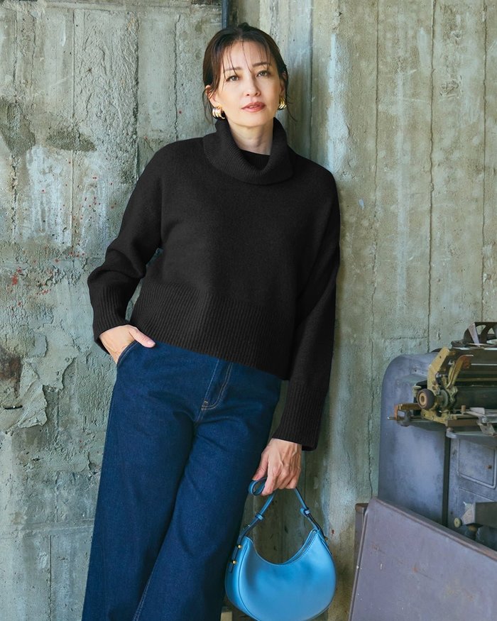 【ドゥクラッセ/DoCLASSE】のウール混タム・クロップドタートルネックニット インテリア・キッズ・メンズ・レディースファッション・服の通販 founy(ファニー) https://founy.com/ ファッション Fashion レディースファッション Fashion for Women トップス・カットソー Cut & Sew Tops ニット Knit Tops & Sweaters タートルネック・ハイネックトップス Turtlenecks & High-Neck Tops クロップド Cropped, Short Length セーター Sweater, Knitwear タートルネック Turtleneck, High Neck 人気 Popular, Best Seller A/W・秋冬 Autumn/Winter |ID: prp329100004920034 ipo3291000000036911949