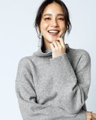 【ドゥクラッセ/DoCLASSE】のウール混タム・クロップドタートルネックニット ライトグレー|ID: prp329100004920034 ipo3291000000036911951