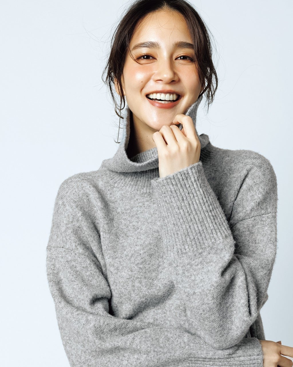 【ドゥクラッセ/DoCLASSE】のウール混タム・クロップドタートルネックニット インテリア・キッズ・メンズ・レディースファッション・服の通販 founy(ファニー) ファッション Fashion レディースファッション Fashion for Women トップス・カットソー Cut & Sew Tops ニット Knit Tops & Sweaters タートルネック・ハイネックトップス Turtlenecks & High-Neck Tops クロップド Cropped, Short Length セーター Sweater, Knitwear タートルネック Turtleneck, High Neck 人気 Popular, Best Seller A/W・秋冬 Autumn/Winter ライトグレー|ID: prp329100004920034 ipo3291000000036911951