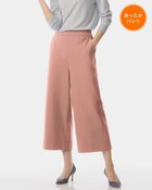 【ドゥクラッセ/DoCLASSE】のプレミアム裏起毛カルゼ・クロップドワイド ダスティーピンク|ID: prp329100004920041 ipo3291000000037097693