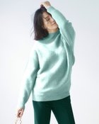 【ドゥクラッセ/DoCLASSE】のフラッフィーニット・バイアスハイネック 人気、トレンドファッション・服の通販 founy(ファニー) ファッション Fashion レディースファッション Fashion for Women トップス・カットソー Cut & Sew Tops ニット Knit Tops & Sweaters エアリー Airy Texture エレガント 上品 Elegant セーター Sweater, Knitwear ハイネック High Neck, Mock Neck バイアス Bias, Diagonal Cut thumbnail ペールブルー|ID: prp329100004920042 ipo3291000000036911981