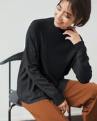 【ドゥクラッセ/DoCLASSE】のシルクフィール・フレアハイネックニット ブラック|ID: prp329100004920044 ipo3291000000036911992