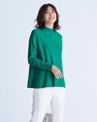 【ドゥクラッセ/DoCLASSE】のシルクフィール・フレアハイネックニット グリーン|ID: prp329100004920044 ipo3291000000036911995