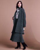 【ドゥクラッセ/DoCLASSE】のストレッチウール・ショールカラーコート グレー|ID: prp329100004920047 ipo3291000000037255172