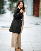 【ドゥクラッセ/DoCLASSE】のマジカルサーモ・リバーシブルタフタコート ブラック|ID: prp329100004920050 ipo3291000000037097698