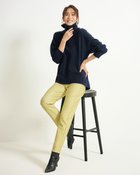 【ドゥクラッセ/DoCLASSE】の楽暖ベロアストレッチ・スリムテーパード72cm 人気、トレンドファッション・服の通販 founy(ファニー) ファッション Fashion レディースファッション Fashion for Women パンツ Pants & Trousers スリム Slim, Slim Fit タイツ Tights, Legwear テーパード Tapered, Tapered Pants ベロア Velour, Soft Velvet ポケット Pocket, Pocket Detail 冬 Winter / This Winter thumbnail イエローパターン|ID: prp329100004920051 ipo3291000000036912025