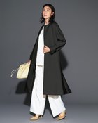 【ドゥクラッセ/DoCLASSE】のウールライクニードル・ロングコート チャコール|ID: prp329100004920056 ipo3291000000037255200