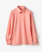 【ドゥクラッセ/DoCLASSE】の超長綿・衿付きハイネックカットソー サーモンピンク|ID: prp329100004920060 ipo3291000000037255240