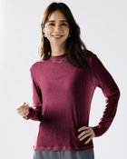 【ドゥクラッセ/DoCLASSE】のスキンタッチウール・クルーネック ボルドー|ID: prp329100004920063 ipo3291000000037255263