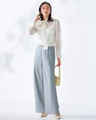 【ドゥクラッセ/DoCLASSE】のビューティバイアスパンツⅡ/70cm 人気、トレンドファッション・服の通販 founy(ファニー) ファッション Fashion レディースファッション Fashion for Women パンツ Pants & Trousers thumbnail サックス|ID: prp329100004920064 ipo3291000000037023414