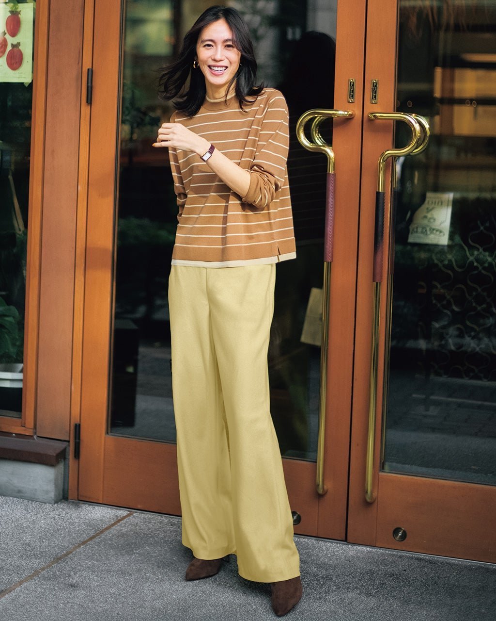 【ドゥクラッセ/DoCLASSE】のビューティバイアスパンツⅡ/70cm インテリア・キッズ・メンズ・レディースファッション・服の通販 founy(ファニー) 　ファッション　Fashion　レディースファッション　Fashion for Women　パンツ　Pants & Trousers　ペールイエロー|ID: prp329100004920064 ipo3291000000037023433