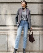 【ドゥクラッセ/DoCLASSE】の裏ベロアデニム・ストレート/68cm 人気、トレンドファッション・服の通販 founy(ファニー) ファッション Fashion レディースファッション Fashion for Women パンツ Pants & Trousers ストレート Straight, Straight Cut デニム Denim, Jeans Material ベロア Velour, Soft Velvet thumbnail ライトインディゴ|ID: prp329100004920066 ipo3291000000036912120