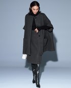 【ドゥクラッセ/DoCLASSE】の起毛ニードル・ポンチョコート グレー|ID: prp329100004920069 ipo3291000000036912132