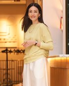 【ドゥクラッセ/DoCLASSE】のシルキーダンボール・ボートネック イエロー|ID: prp329100004920081 ipo3291000000036912194