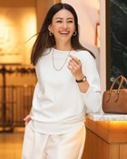 【ドゥクラッセ/DoCLASSE】のシルキーダンボール・ボートネック オフホワイト|ID: prp329100004920081 ipo3291000000037255296